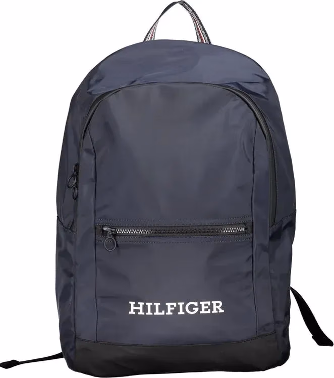Tommy Hilfiger Blue Polyester Men Backpack