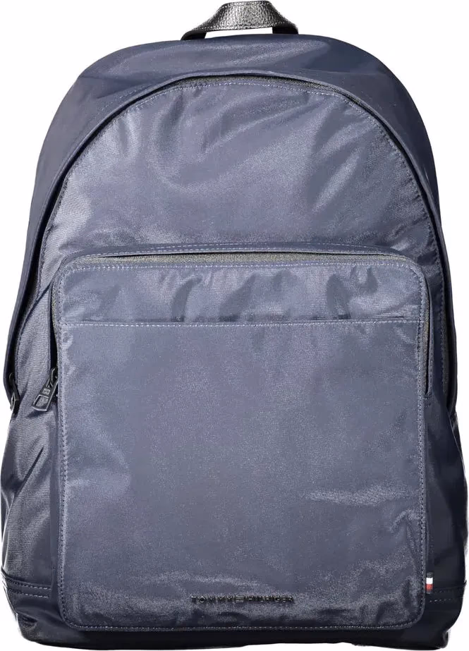 Tommy Hilfiger Blue Polyester Men Backpack