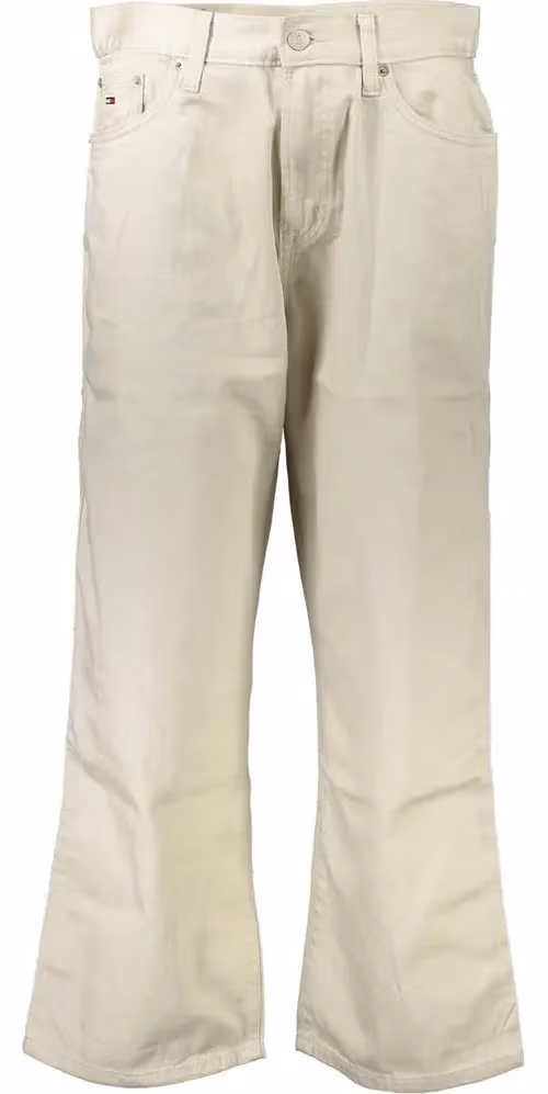Tommy Hilfiger Beige Cotton Women Jeans