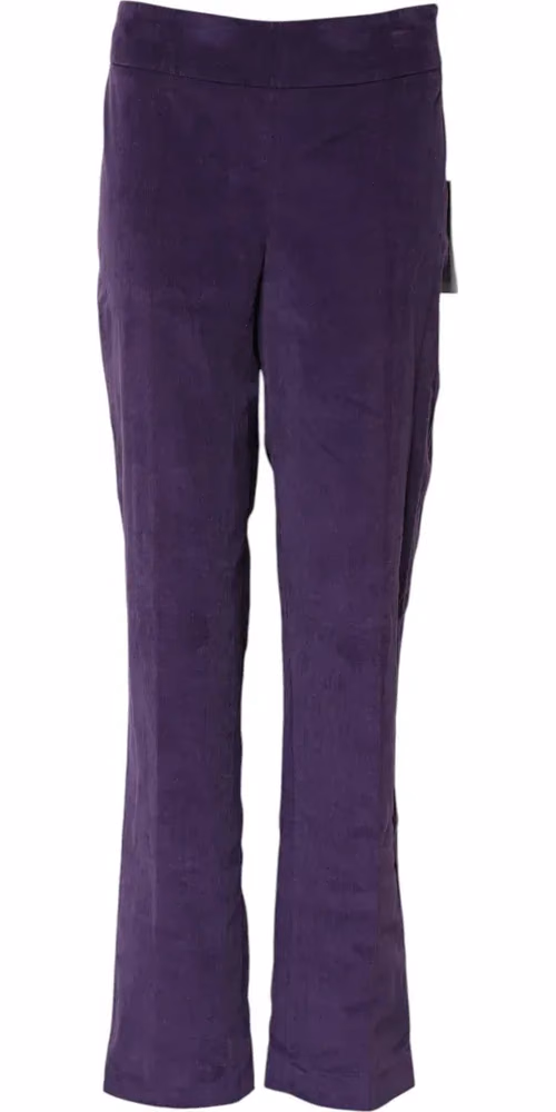 BENCIVENGA Purple High Waisted Flared Pants