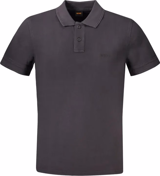 Hugo Boss Black Cotton Men Polo