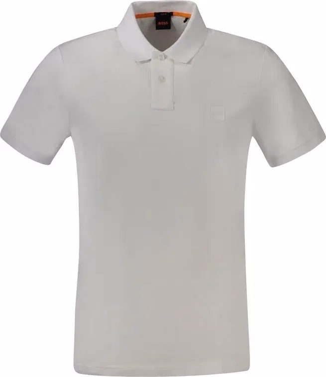 Hugo Boss Bianco Cotton Men Polo