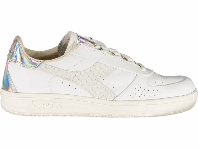 Diadora White Leather Women Sneaker