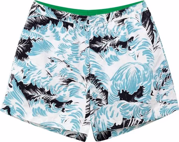 Bottega Veneta White Polyamide Swim Shorts