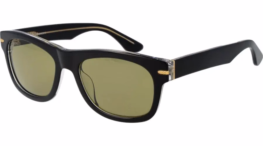 Serengeti Black Acetate Sunglasses
