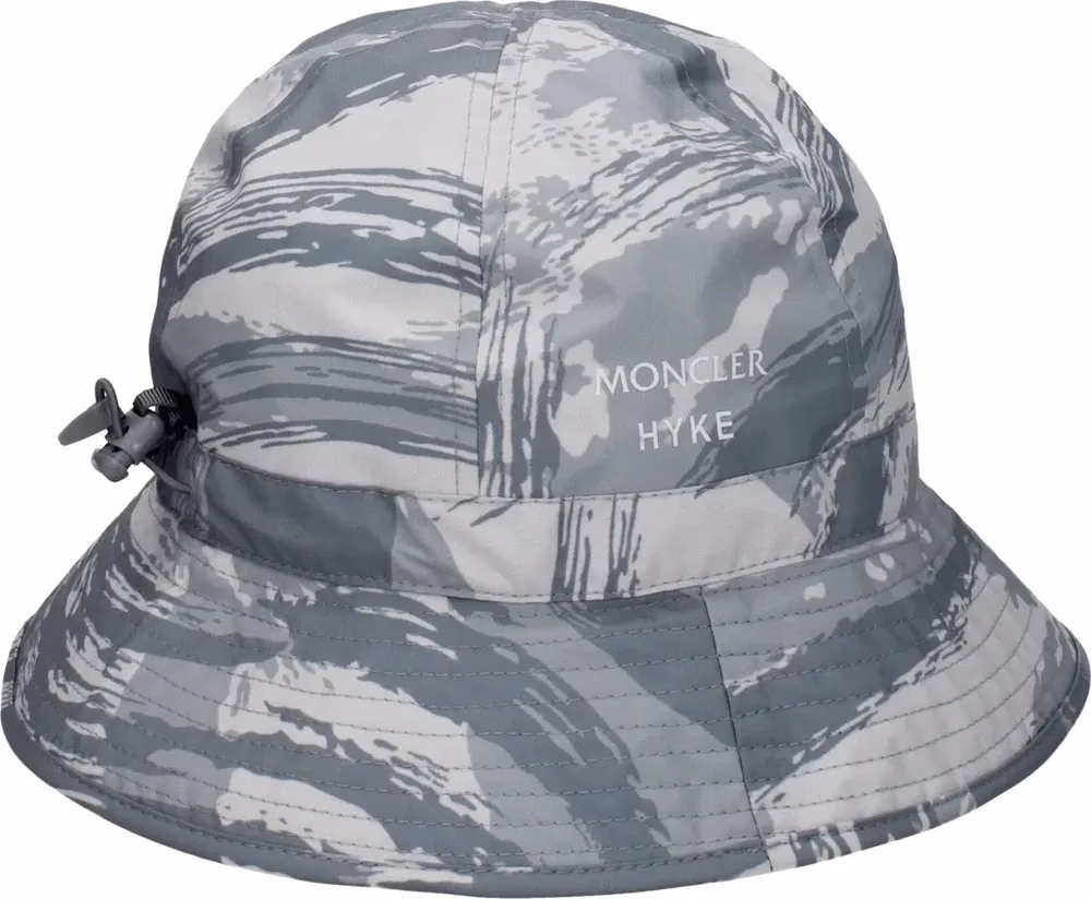Moncler Gray Polyester Bucket Hat