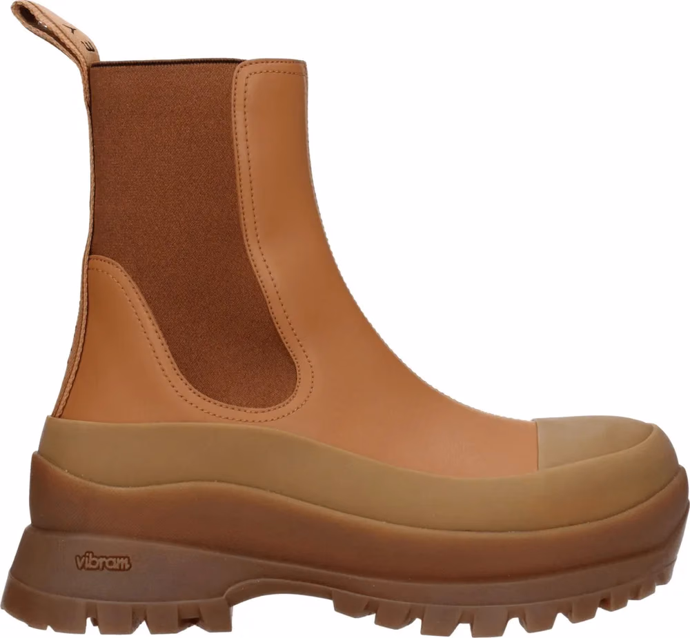 Stella McCartney Brown Leather Ankle Boots