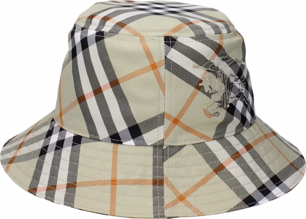 Burberry Green Fabric Bucket Hat