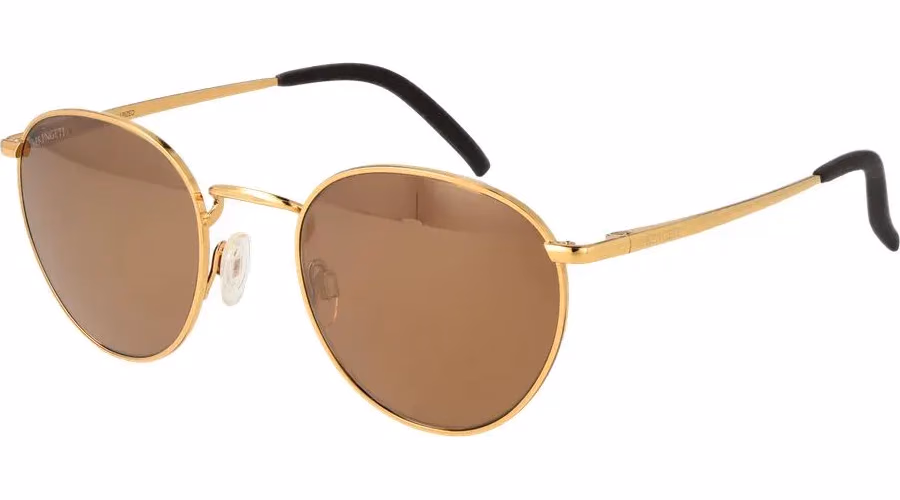 Serengeti Gold Metal Sunglasses