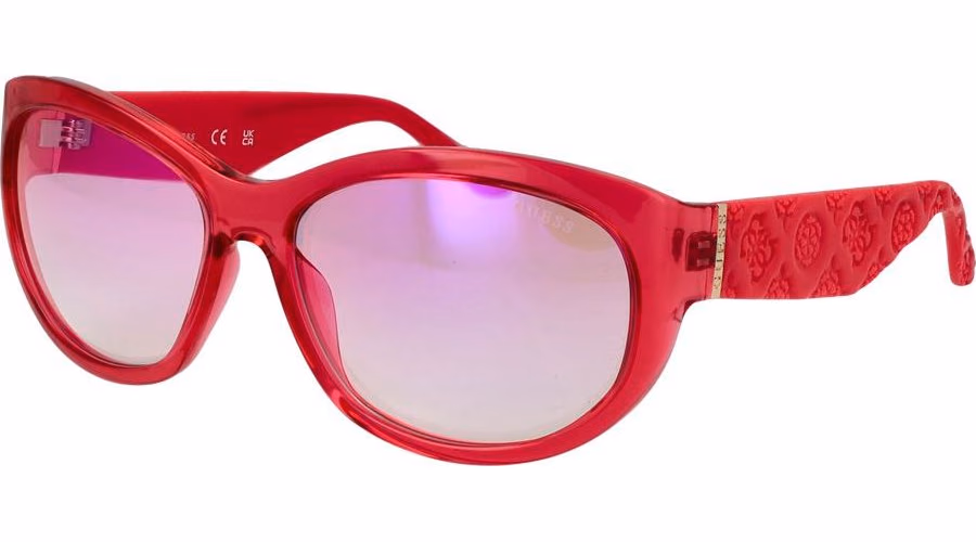 Guess Pink Stainless Steel Sunglasses