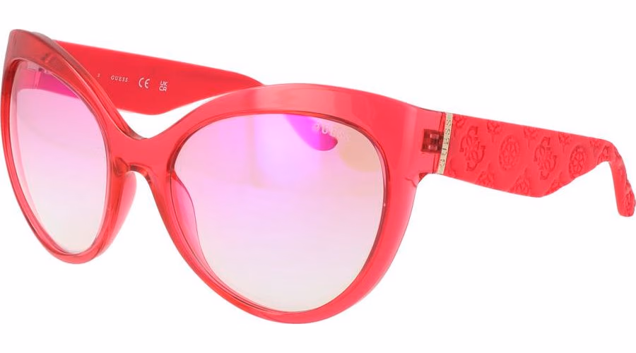 Guess Pink Stainless Steel Sunglasses