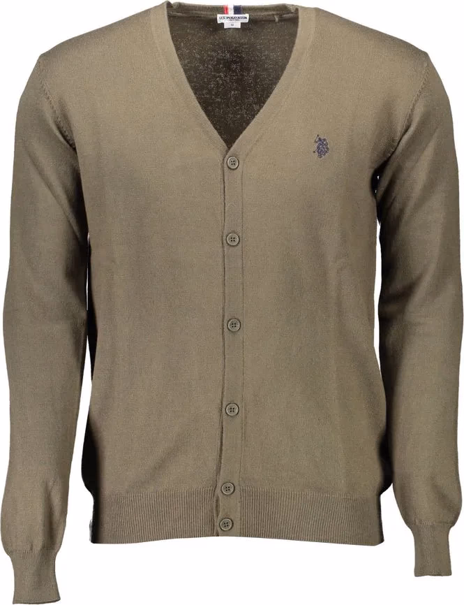 U.S. POLO ASSN. Verde Cotton Men's Cardigan