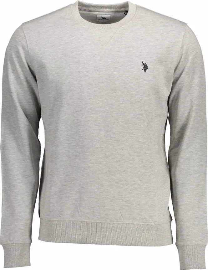 U.S. POLO ASSN. Gray Cotton Men's Sweatshirt