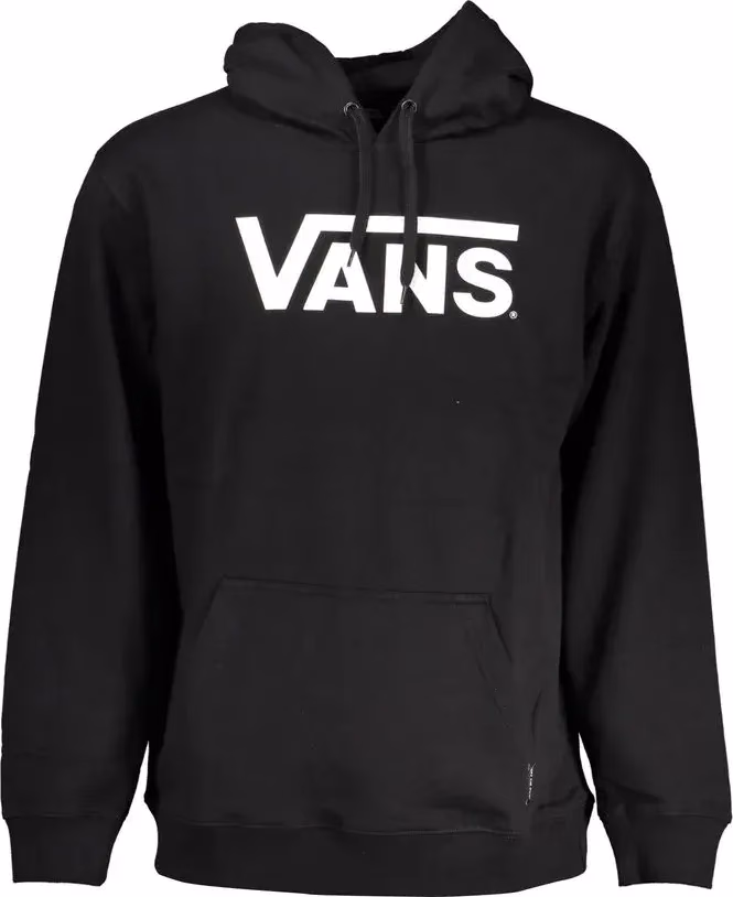 Vans Black Cotton Men's Hooded Sweatshirt