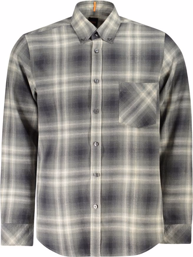 Hugo Boss Verde Cotton Men Shirt