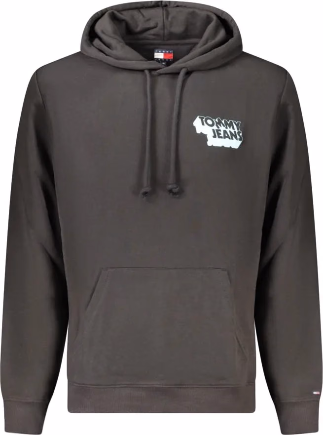 Tommy Hilfiger Nero Cotton Men's Sweatshirt
