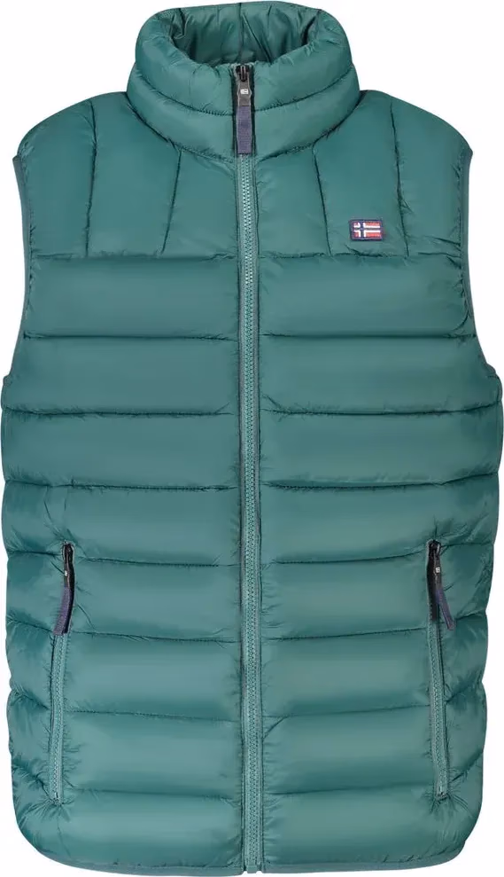 Norway 1963 Verde Poliammide Men's Vest