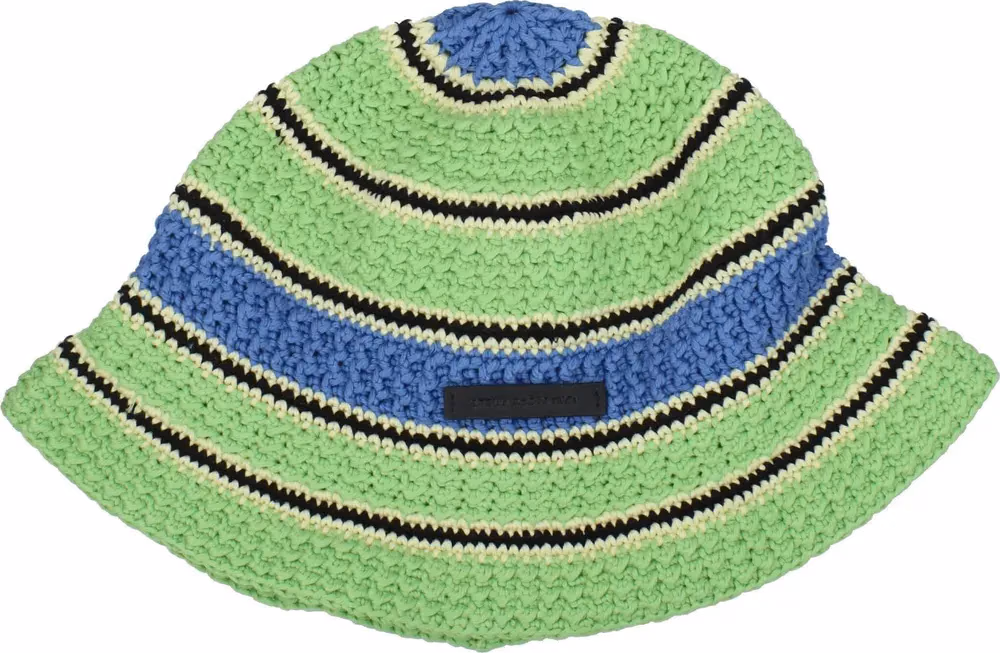 Stella McCartney Green Cotton Bucket Hat