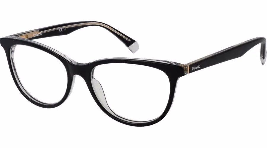Polaroid Black Acetate Glasses (Frames)