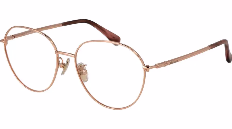 Max Mara Rose Gold Metal Glasses (Frames)