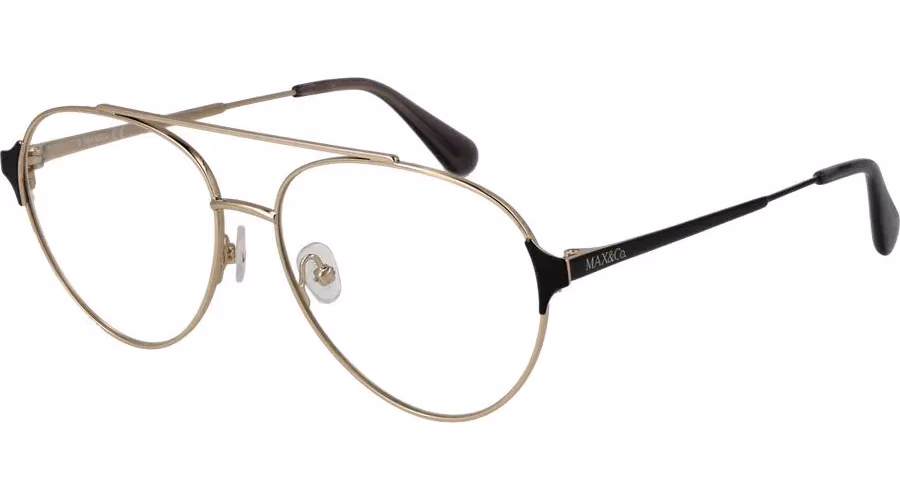 Max & Co Gold Metal Glasses (Frames)