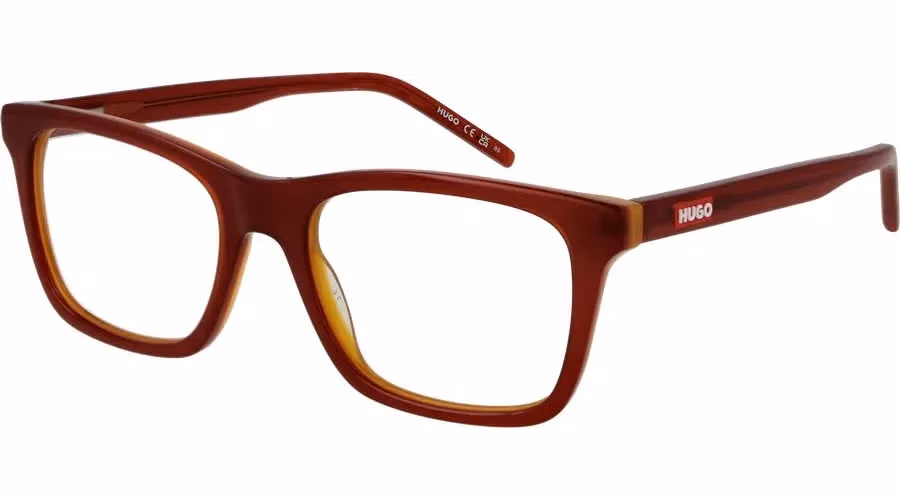 Hugo Boss Brown Acetate Glasses (Frames)