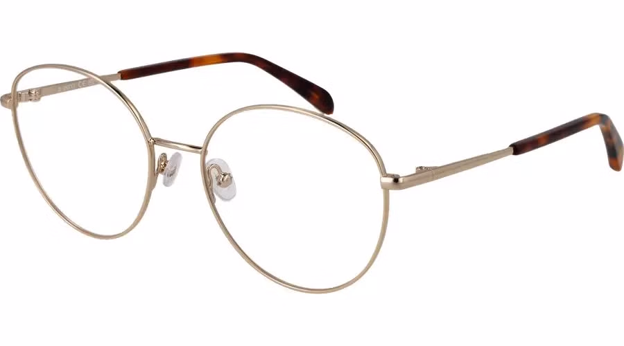 Emilio Pucci Gold Metal Glasses (Frames)