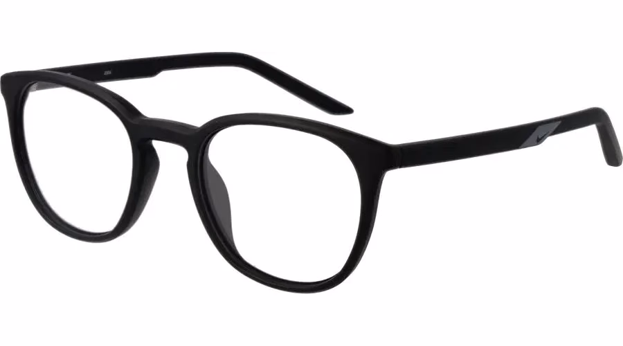 Nike Black Stainless Steel Glasses (Frames)