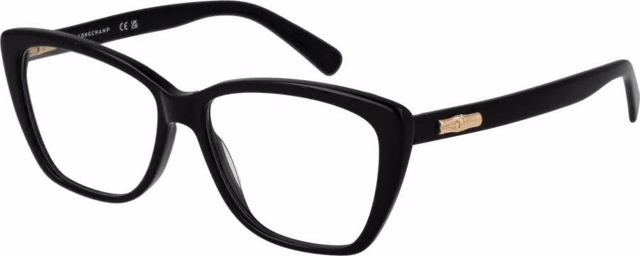 Longchamp Black Acetate Glasses (Frames)