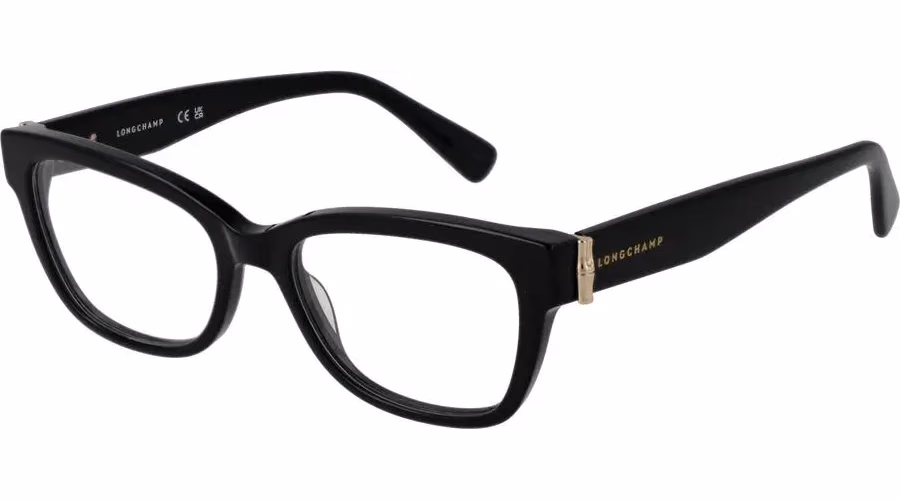 Longchamp Black Acetate Glasses (Frames)