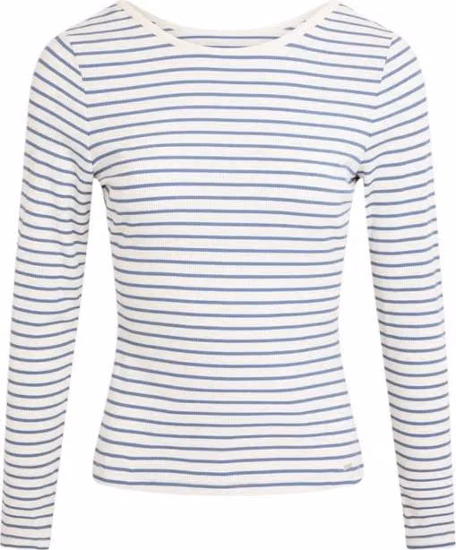 Morgan De Toi White Viscose Long Sleeve T-Shirt