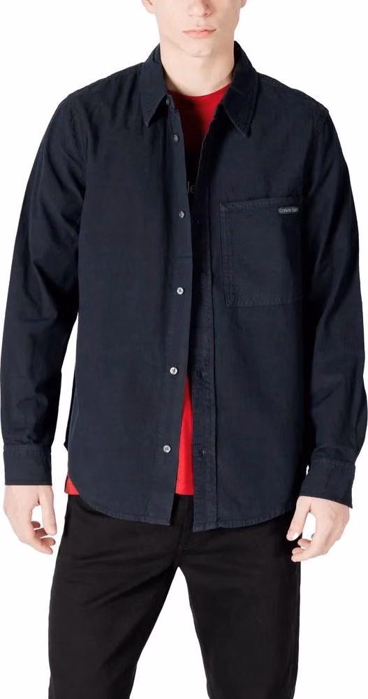 Calvin Klein Jeans Black Cotton Shirt