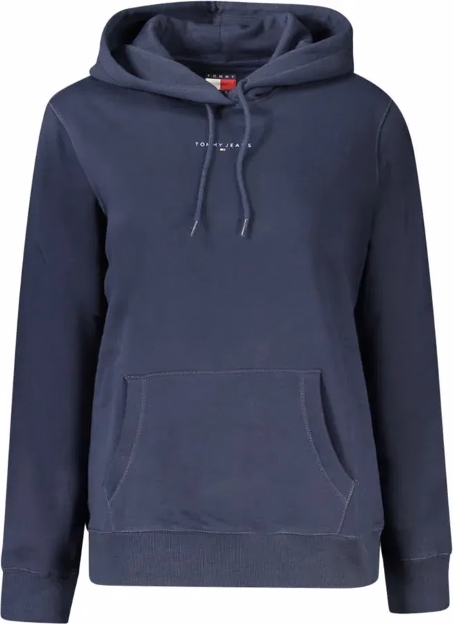 Tommy Hilfiger Blue Cotton Women's Hoodie