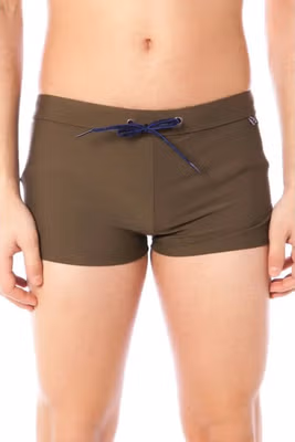 Verde Poliammide Men Swim Trunk