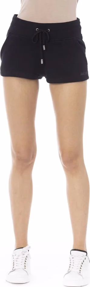 Just Cavalli Black Cotton Women Short