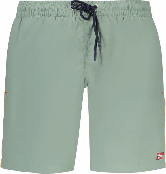 Norway 1963 Verde Poliammide Men's Swim Boxer