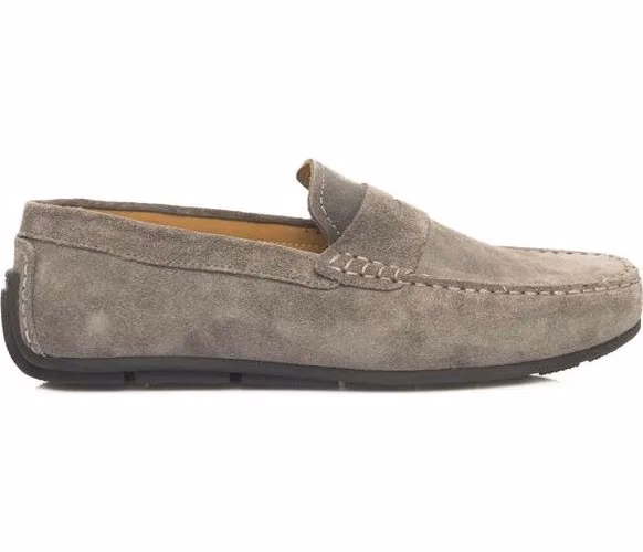 Cerruti 1881 Gray Cowhide Men's Loafer