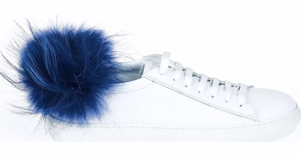 Mr&Mrs Italy White Lamb Leather Women Sneaker