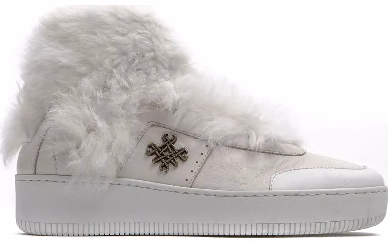 Mr&Mrs Italy White Leather Women's Sneaker