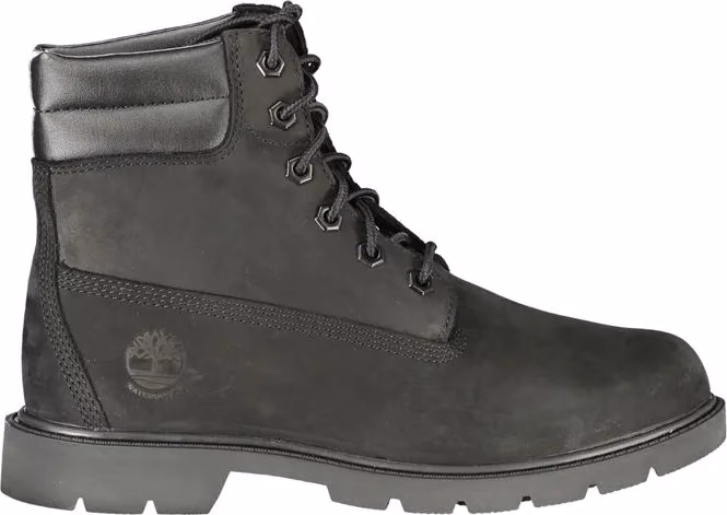 Timberland Black Leather Women Ankle Boot