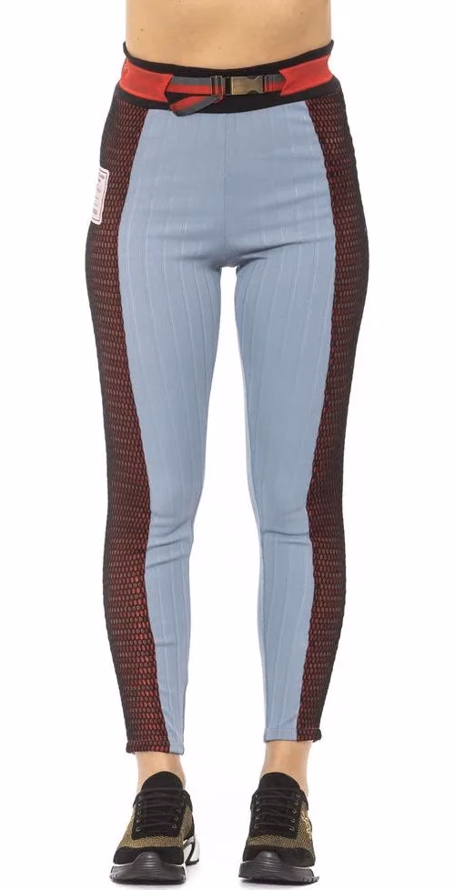 Mr&Mrs Italy Light Blue Cotton Women Leggings