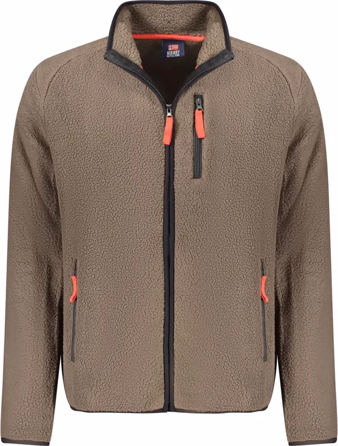 Norway 1963 Marrone Polyester Men Sweatshirt
