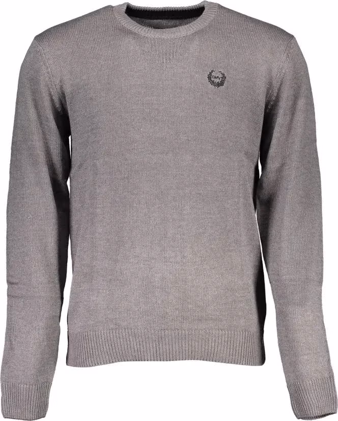 Gianmarco Venturi Grigio Cotton Mens Sweater