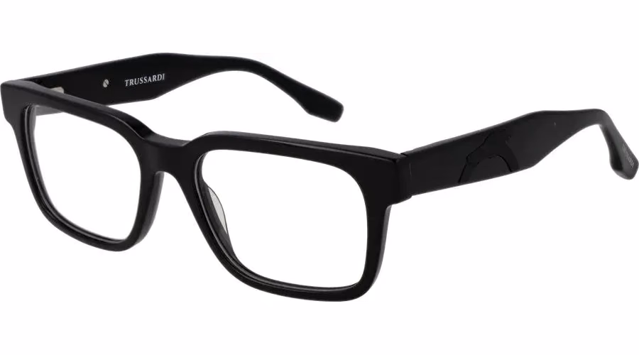 Trussardi Black Acetate Glasses (Frames)