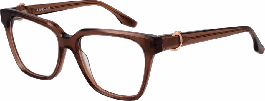 Trussardi Brown Acetate Glasses (Frames)