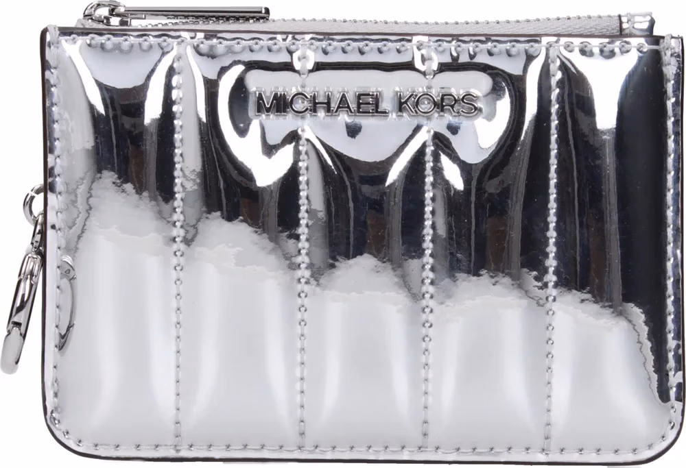 Michael Kors Gray Leather Wallet