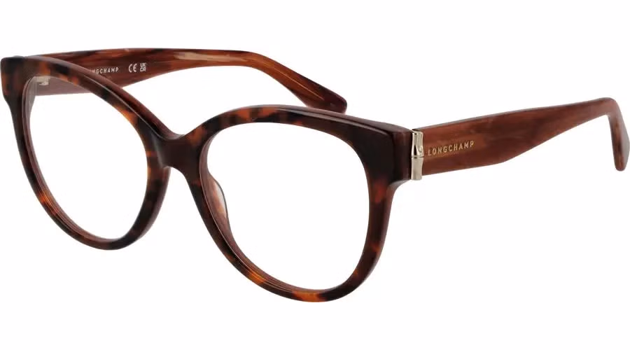 Longchamp Brown Acetate Glasses (Frames)