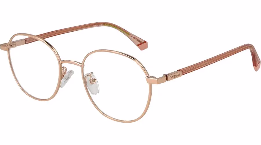 Polaroid Rose Gold Metal Glasses (Frames)