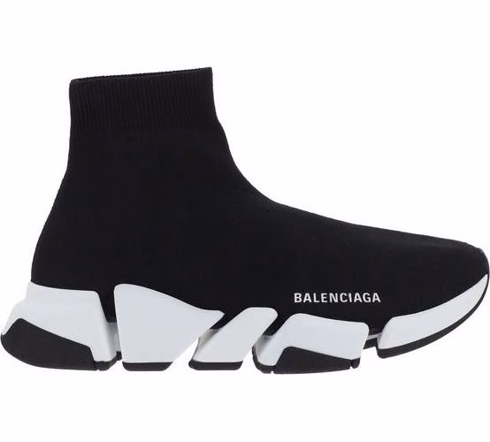 Balenciaga Black Polyester Athletic Sneakers
