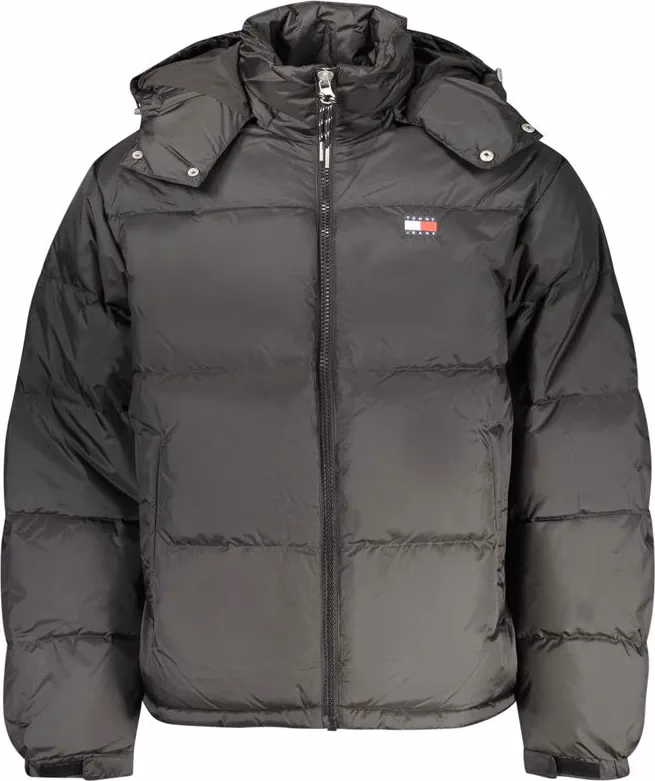 Tommy Hilfiger Black Polyester Men's Jacket